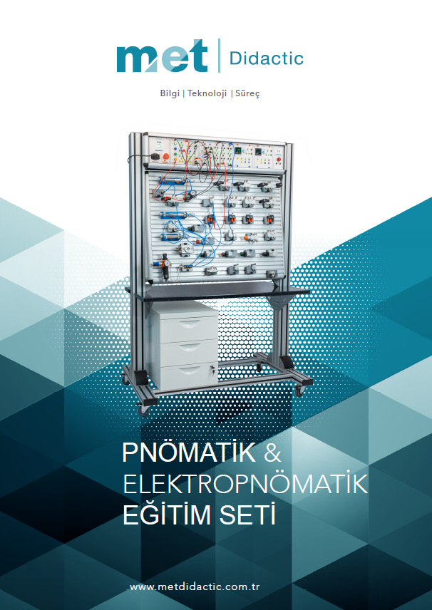 PNÖMATİK ELEKTROPNÖMATİK EĞİTİM SETİ