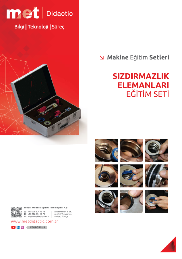 SIZDIRMAZLIK ELEMANLARI EĞİTİM SETİ